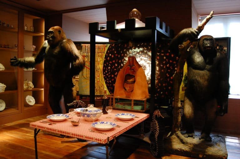 My ideas for artistic New Year’s “resolutions” 1 Musée de la Chasse et de la Nature Ape Installation