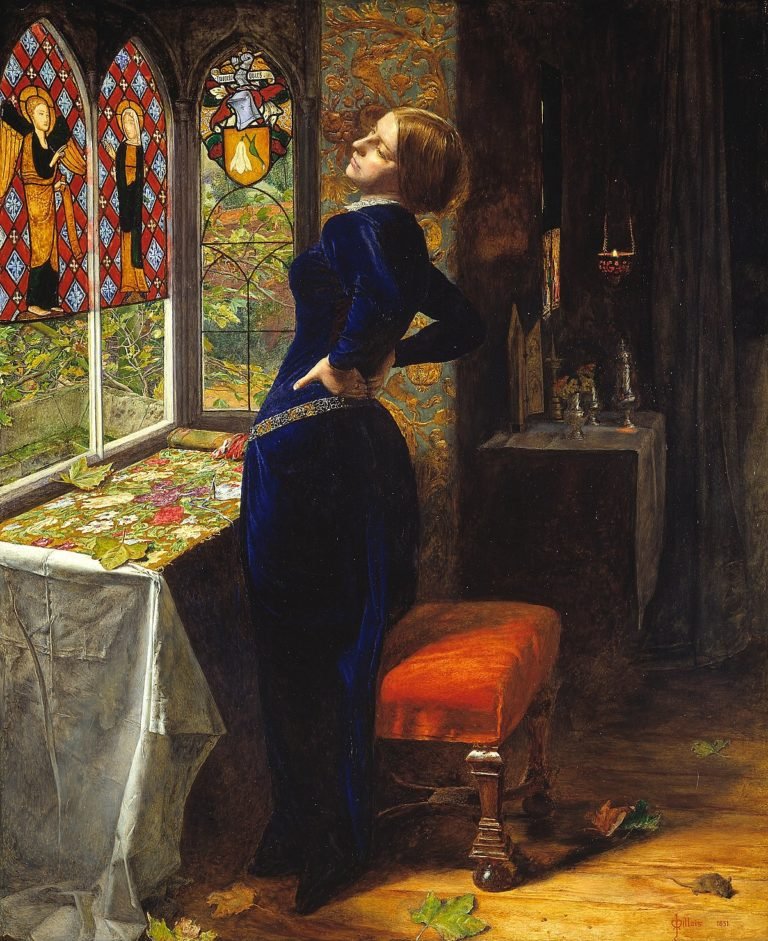 10 works of art to get inspired during lockdown 7 1200px John Everett Millais Mariana Google Art Project