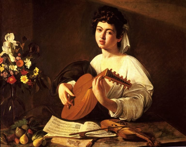 10 works of art to get inspired during lockdown 2 The Lute Player Caravaggio Hermitagebis