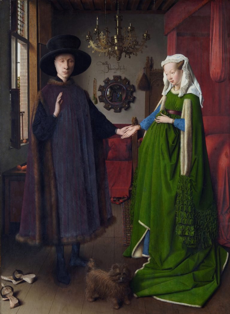 10 works of art to get inspired during lockdown 1 Van Eyck Arnolfini Portrait