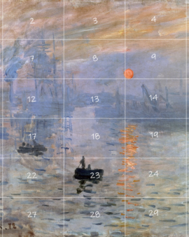 Calendrier impressionniste du printemps
