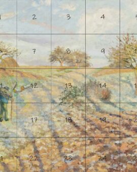 Calendrier de l'avent artistique 2025