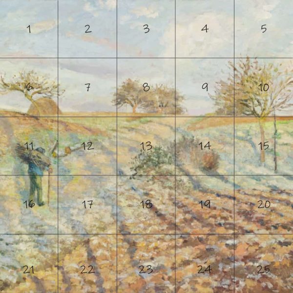 Calendrier de l'avent artistique 2025